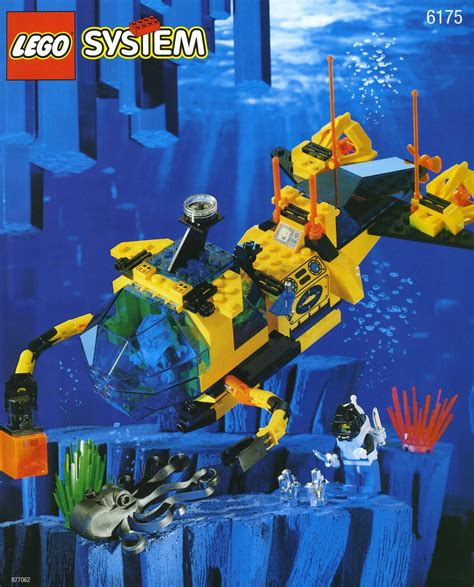 lego sets 90s underwater submarine.